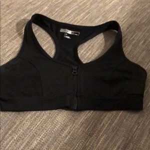 Forever 21 Zip Front Sports Bra